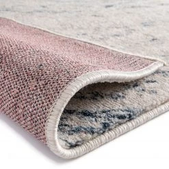 Top Square Tapis Tamina - Fibres synthétiques - Gris / Bleu - 200 x 290 cm -Tapis Soldes Boutique 1000272928 210707 10140200055 DETAILS P000000001000272928