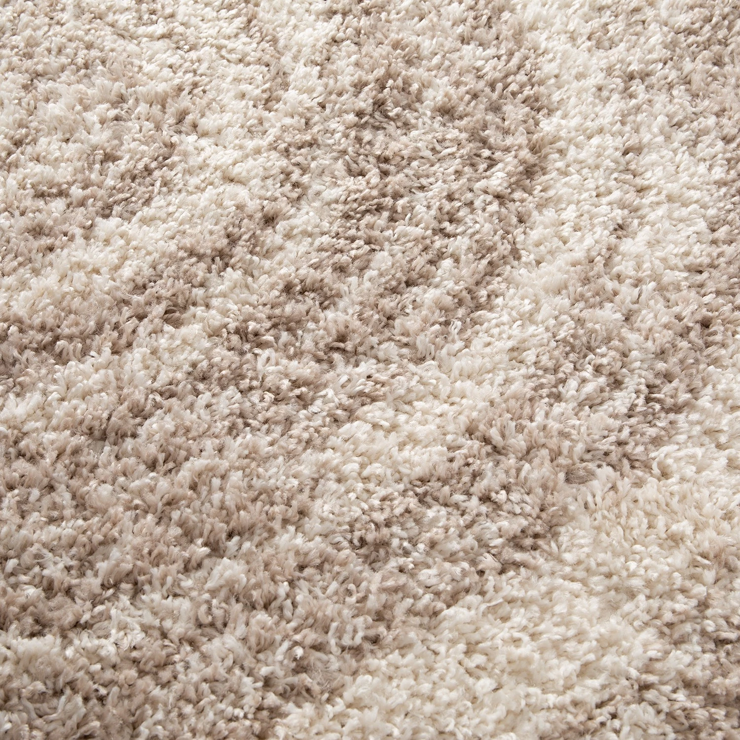 Top Square Tapis épais Callai - Fibres synthétiques - Blanc / Beige 5 Top Square Tapis épais Callai - Fibres synthétiques - Blanc / Beige – Image 3