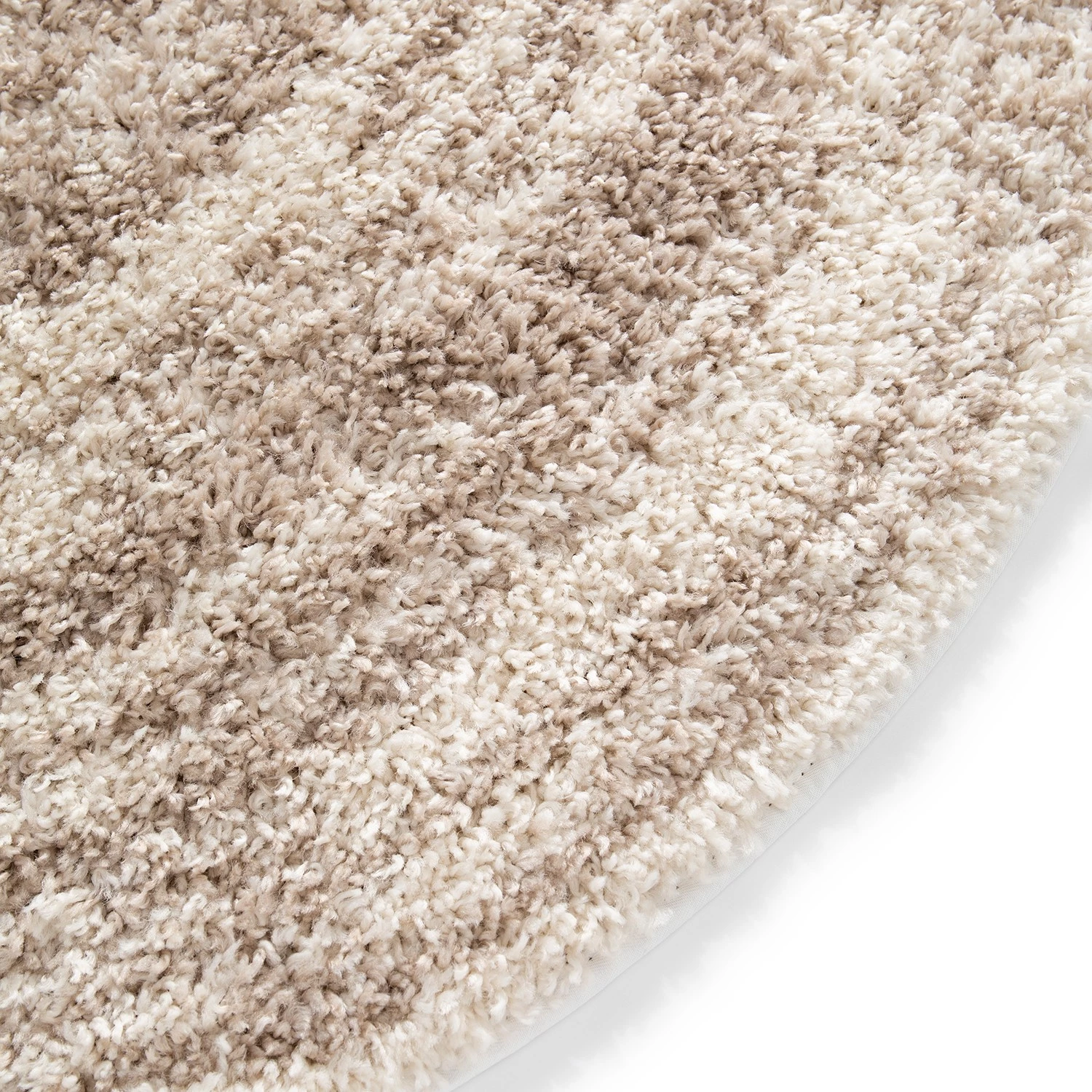 Top Square Tapis épais Callai - Fibres synthétiques - Blanc / Beige 6 Top Square Tapis épais Callai - Fibres synthétiques - Blanc / Beige – Image 4