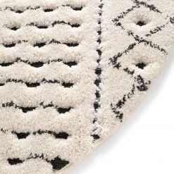 Top Square Tapis Loen - Fibres synthétiques - Blanc / Noir 11 Top Square Tapis Loen - Fibres synthétiques - Blanc / Noir -Tapis Soldes Boutique 1000272985 210707 10211800616 DETAILS P000000001000272985