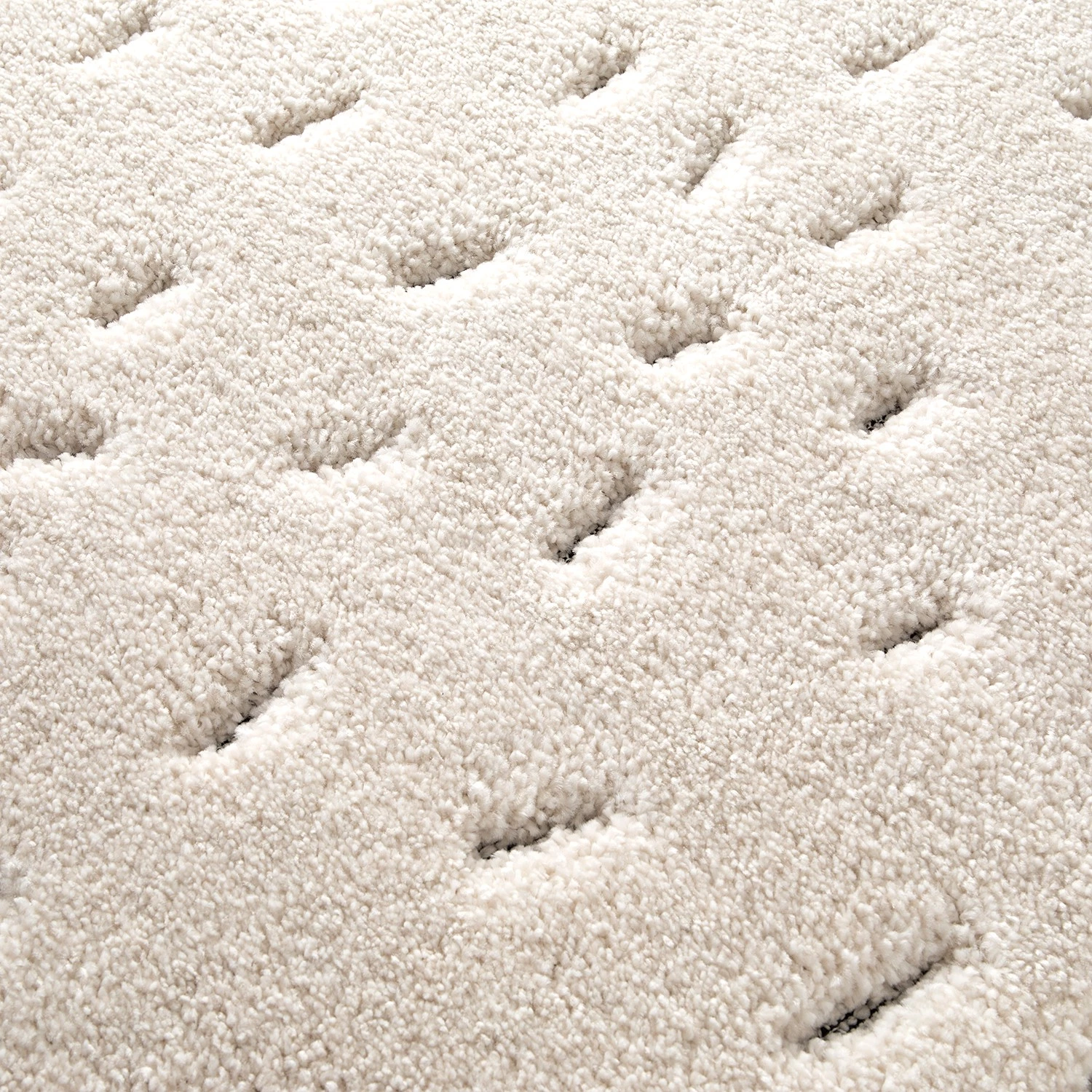 Top Square Tapis Melina - Fibres synthétiques - Blanc 5 Top Square Tapis Melina - Fibres synthétiques - Blanc – Image 3