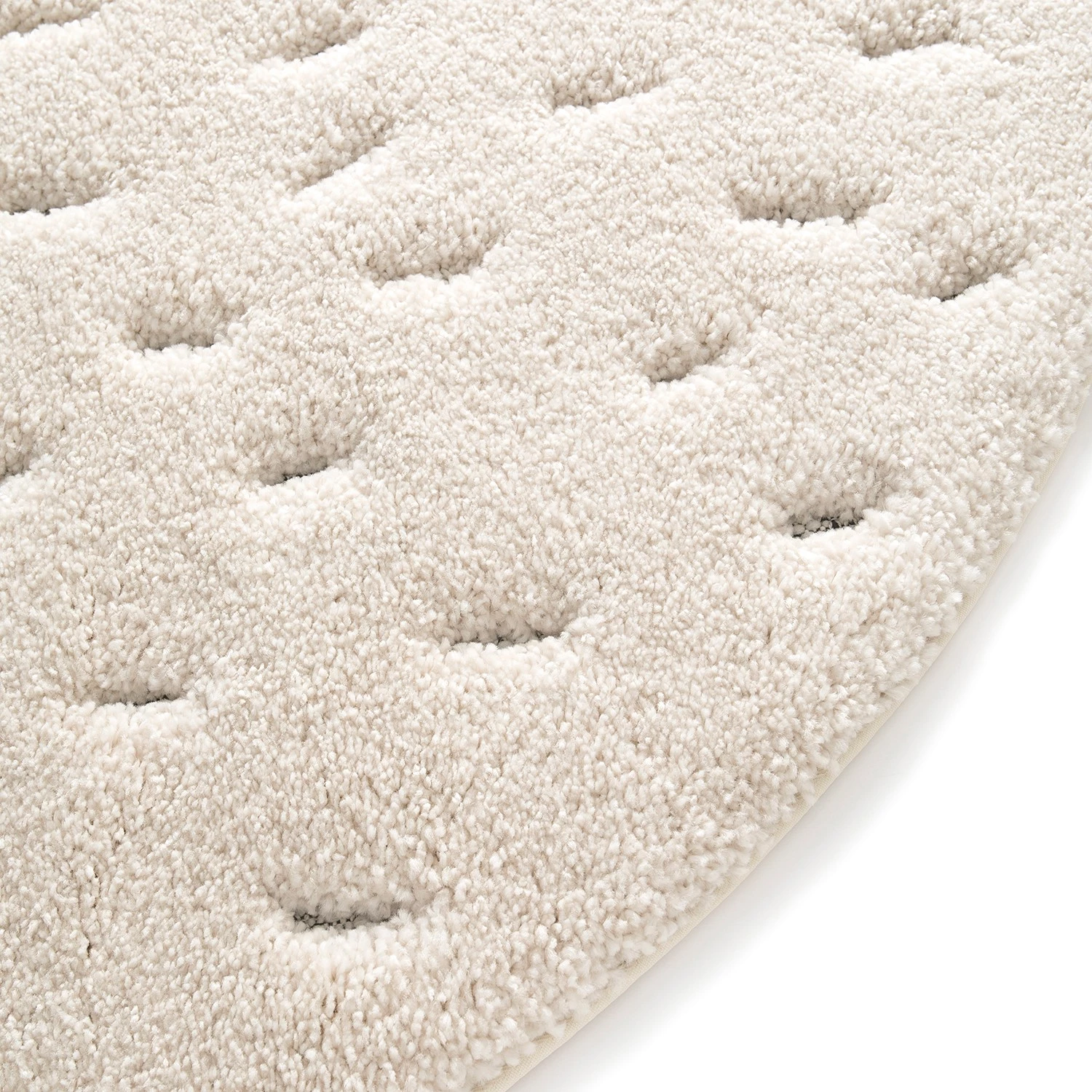Top Square Tapis Melina - Fibres synthétiques - Blanc 6 Top Square Tapis Melina - Fibres synthétiques - Blanc – Image 4
