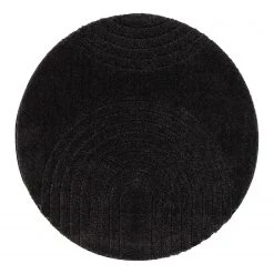 Top Square Tapis Sara - Fibres synthétiques - Noir