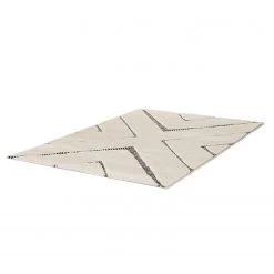Top Square Tapis Edgar - Fibres synthétiques - Blanc / Noir -Tapis Soldes Boutique 1000272992 210707 10242500864 DETAILS P000000001000272992