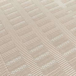 Top Square Tapis intérieur / extérieur Save III - Fibres synthétiques - Gris / Beige -Tapis Soldes Boutique 1000273001 210707 10213500639 DETAILS P000000001000273001
