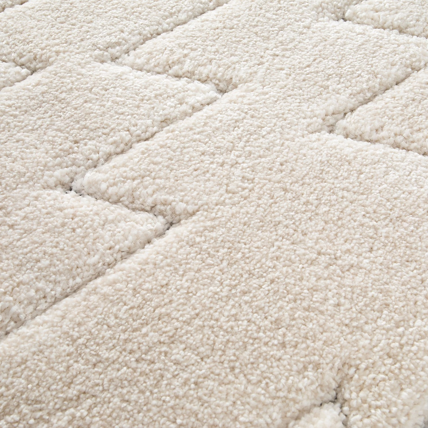 Top Square Tapis Lubec - Fibres synthétiques - Blanc 8 Top Square Tapis Lubec - Fibres synthétiques - Blanc – Image 6