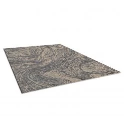 Top Square Tapis intérieur / extérieur Strauss - Fibres synthétiques - Noir / Gris - 120 x 170 cm -Tapis Soldes Boutique 1000273018 210707 10245100950 DETAILS P000000001000273018