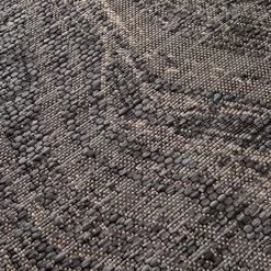 Top Square Tapis intérieur / extérieur Strauss - Fibres synthétiques - Noir / Gris - 120 x 170 cm -Tapis Soldes Boutique 1000273018 210707 10245200952 DETAILS P000000001000273018