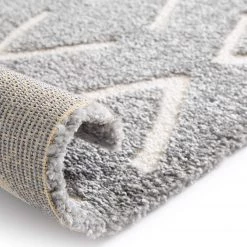 Top Square Tapis Calipso IV - Fibres synthétiques - Blanc / Gris -Tapis Soldes Boutique 1000273064 210707 10245700974 DETAILS P000000001000273064