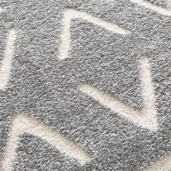 Top Square Tapis Calipso IV - Fibres synthétiques - Blanc / Gris -Tapis Soldes Boutique 1000273064 210707 10245700975 DETAILS P000000001000273064