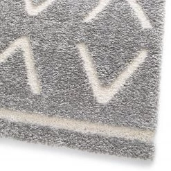 Top Square Tapis Calipso IV - Fibres synthétiques - Blanc / Gris -Tapis Soldes Boutique 1000273064 210707 10245700976 DETAILS P000000001000273064