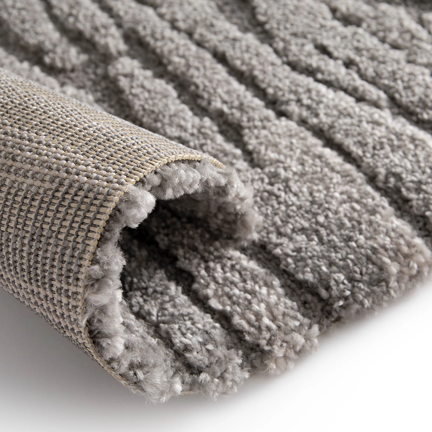 Top Square Tapis Belding - Fibres synthétiques - Gris - 200 x 290 cm 7 Top Square Tapis Belding - Fibres synthétiques - Gris - 200 x 290 cm – Image 5