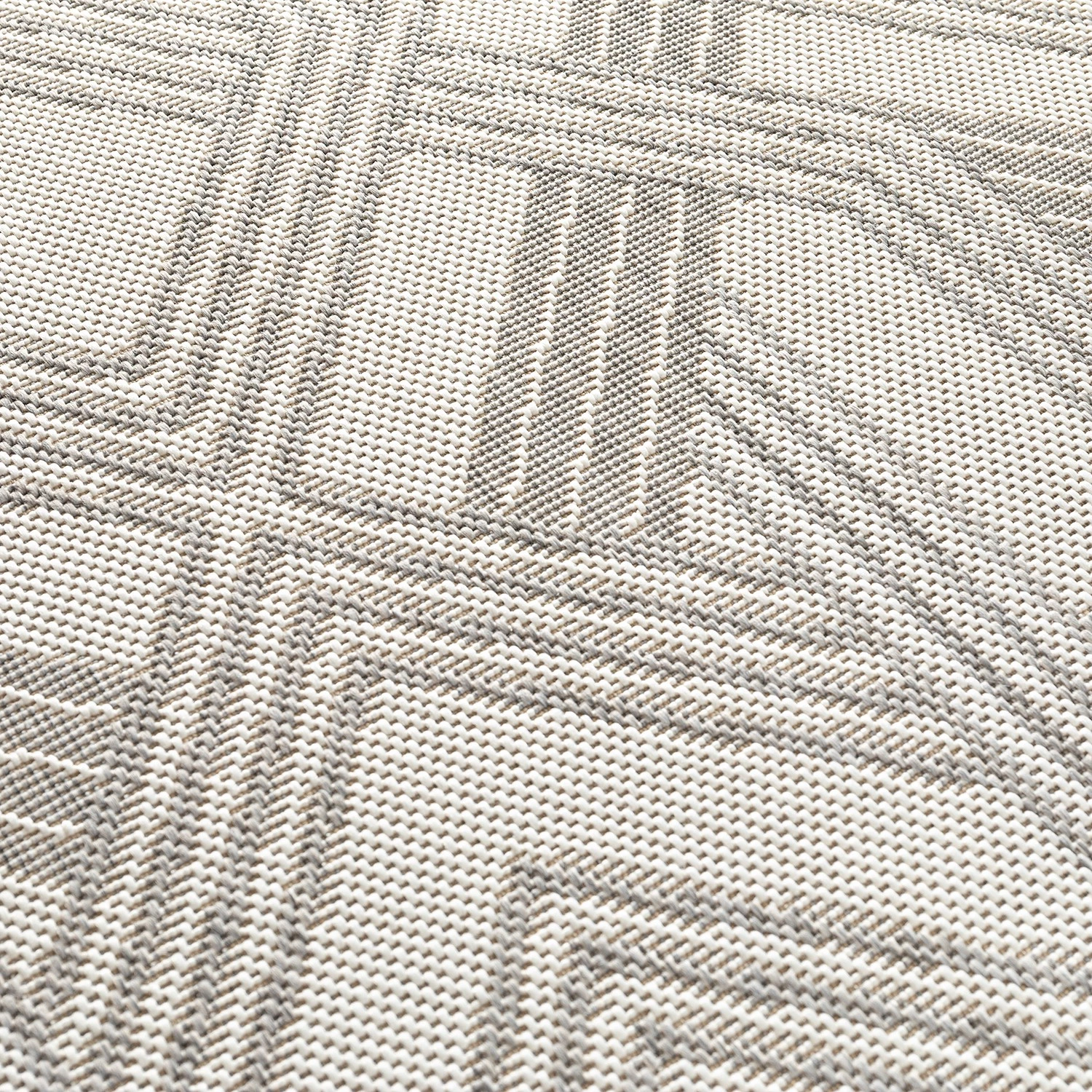 Top Square Tapis intérieur / extérieur Rebel I - Fibres synthétiques - Gris argenté - 120 x 170 cm 6 Top Square Tapis intérieur / extérieur Rebel I - Fibres synthétiques - Gris argenté - 120 x 170 cm – Image 4