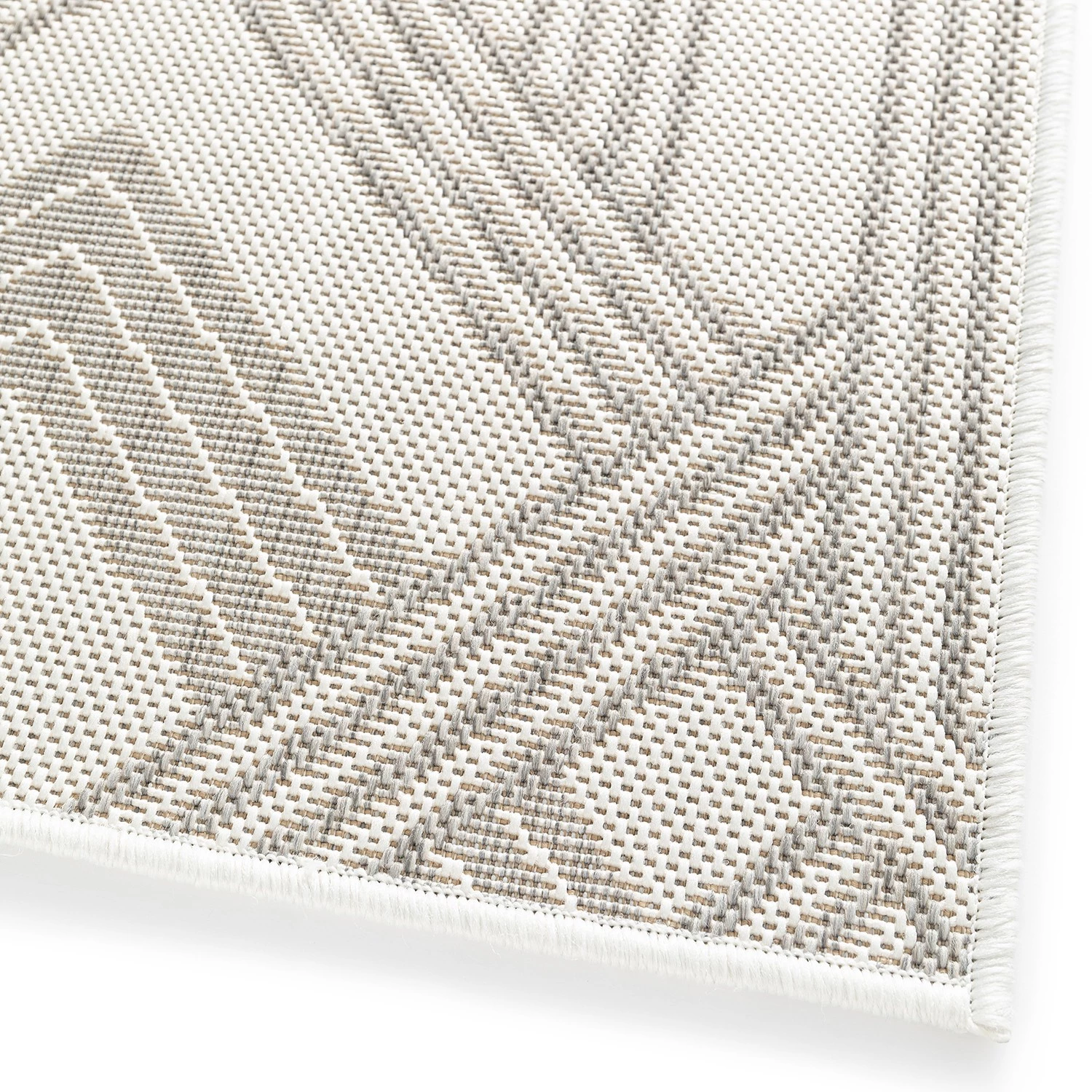 Top Square Tapis intérieur / extérieur Rebel I - Fibres synthétiques - Gris argenté - 120 x 170 cm 8 Top Square Tapis intérieur / extérieur Rebel I - Fibres synthétiques - Gris argenté - 120 x 170 cm – Image 6