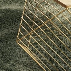 Esprit Home Tapis de couloir Yogi - Polyester - Vert vieilli - 80 x 230 cm -Tapis Soldes Boutique 1000274935 210624 06165000079 DETAILS P000000001000274935