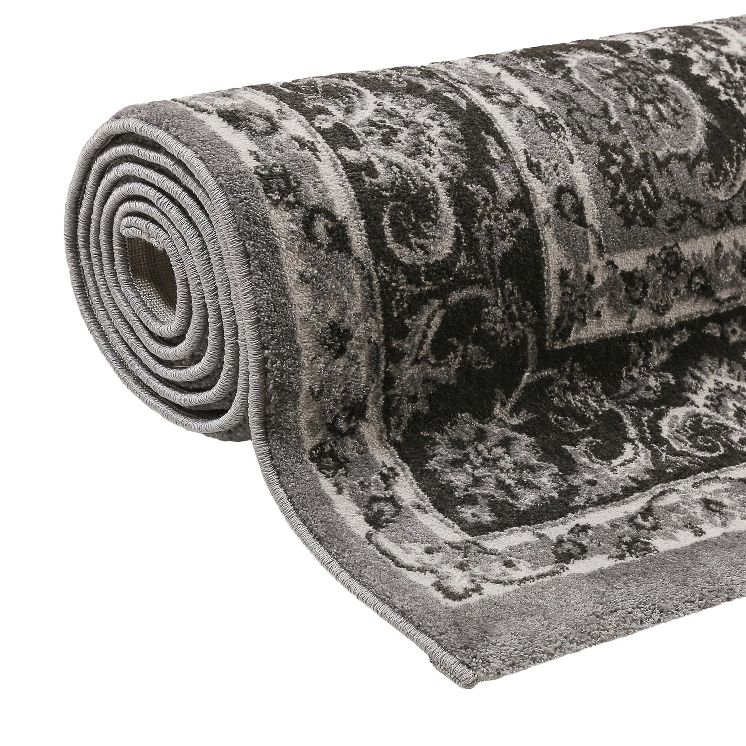 Wecon Home Tapis Bristol - Polyester - Anthracite 6 Wecon Home Tapis Bristol - Polyester - Anthracite – Image 4