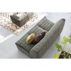 Top Square Tapis épais Nando - Polyester / Coton - Blanc cassé -Tapis Soldes Boutique 1000275324 210624 13520800024 MOOD DETAILS P000000001000275324 mood