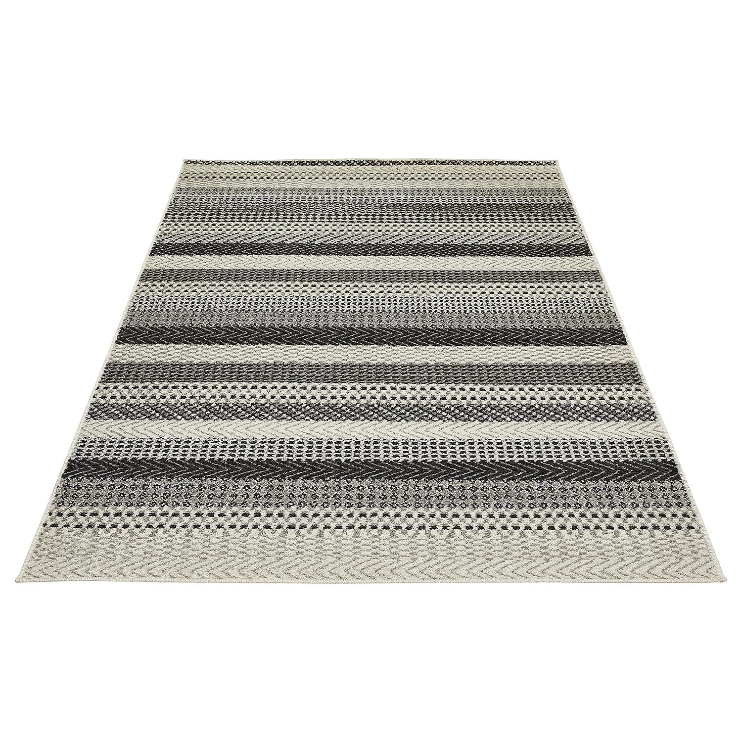 Andiamo Tapis Bolonia I - 100 % polypropylène - Blanc 5 Andiamo Tapis Bolonia I - 100 % polypropylène - Blanc – Image 3