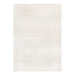 Luxor living Tapis en laine Hägga - Laine - Crème - 70 x 140 cm