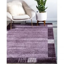 Top Square Tapis Good Times I - Polypropylène / Coton - Mauve - 185 x 275 cm -Tapis Soldes Boutique 1000284562 210819 13411900149 MOOD DETAILS P000000001000284562 mood
