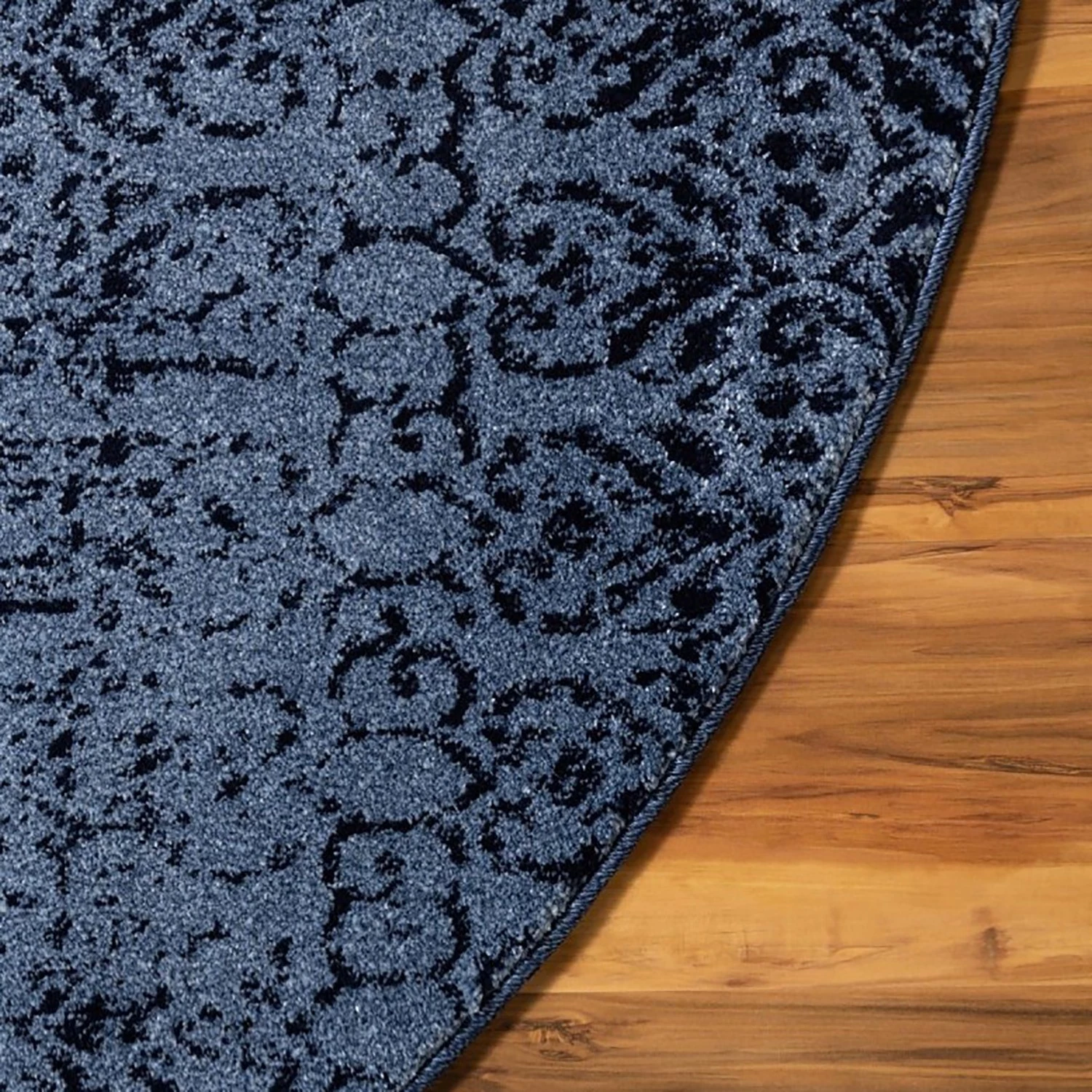 Top Square Tapis Good Times VII - Polypropylène / Coton - Bleu 8 Top Square Tapis Good Times VII - Polypropylène / Coton - Bleu – Image 6