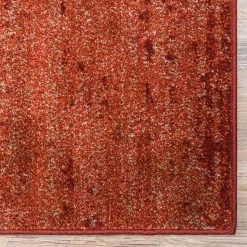 Top Square Tapis de couloir Good Times I - Polypropylène / Coton - Terre cuite -Tapis Soldes Boutique 1000284580 210819 13491100728 DETAILS P000000001000284580