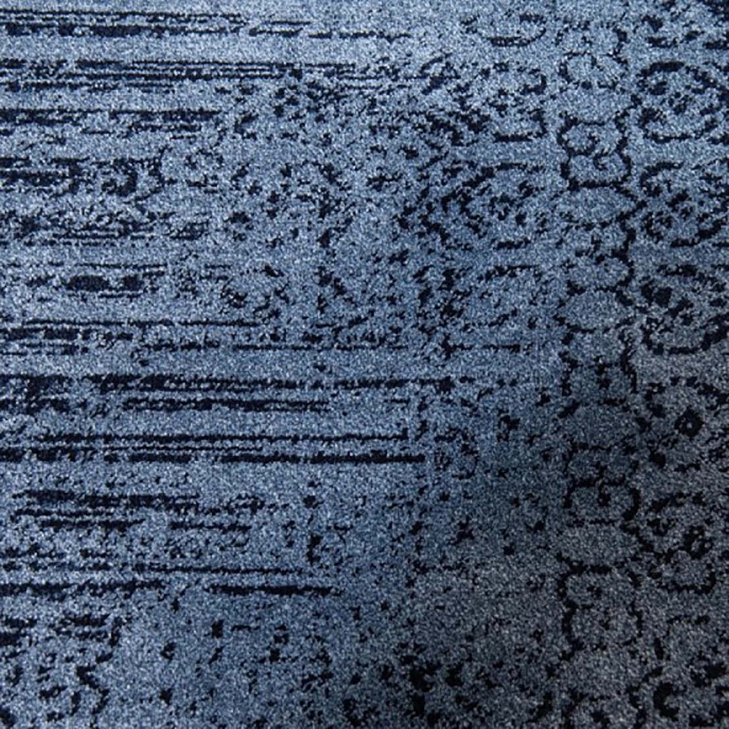 Top Square Tapis de couloir Good Times III - Polypropylène / Coton - Bleu 4 Top Square Tapis de couloir Good Times III - Polypropylène / Coton - Bleu – Image 2