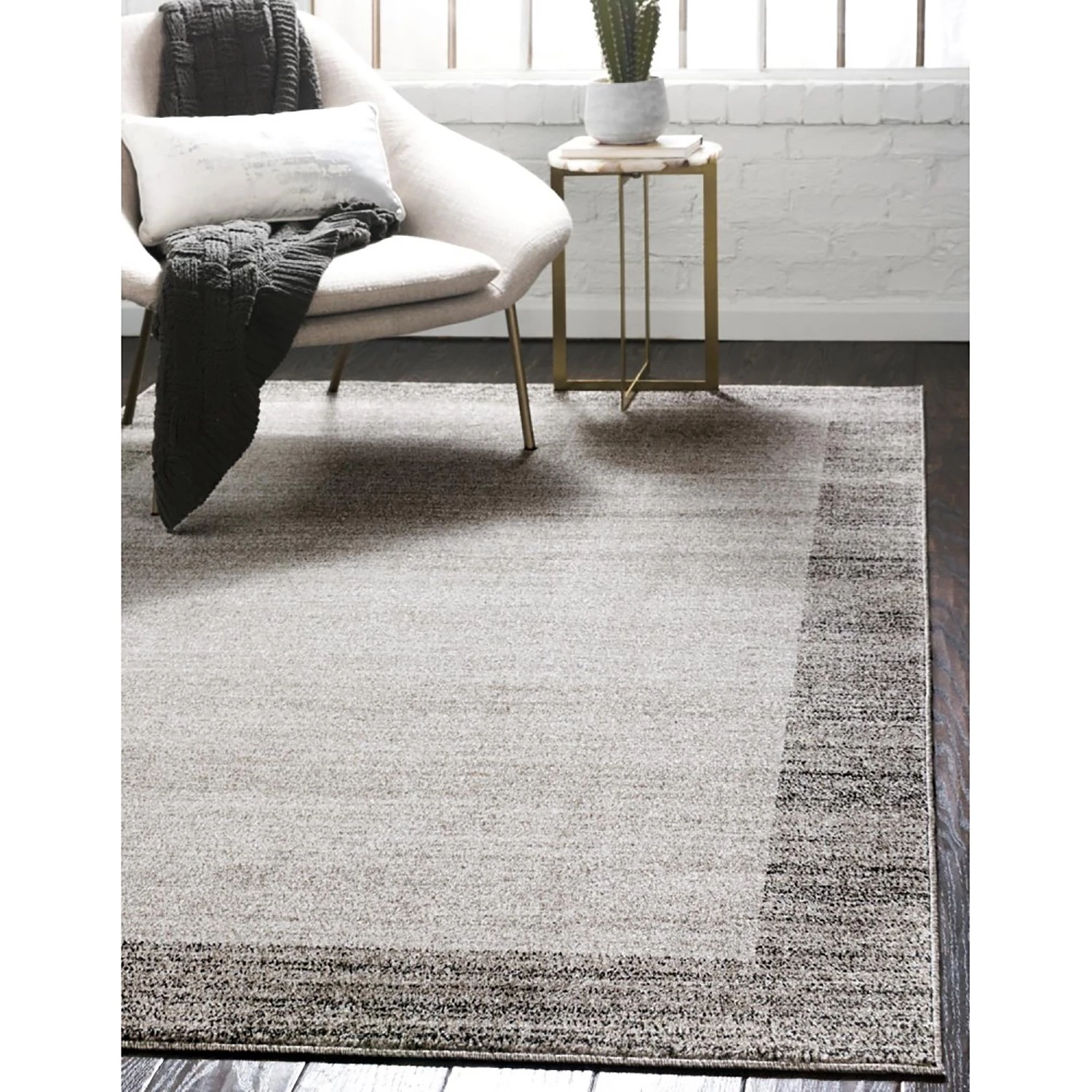 Top Square Tapis Good Times III - Polypropylène / Coton - Gris clair - 150 x 245 cm 12 Top Square Tapis Good Times III - Polypropylène / Coton - Gris clair - 150 x 245 cm – Image 10