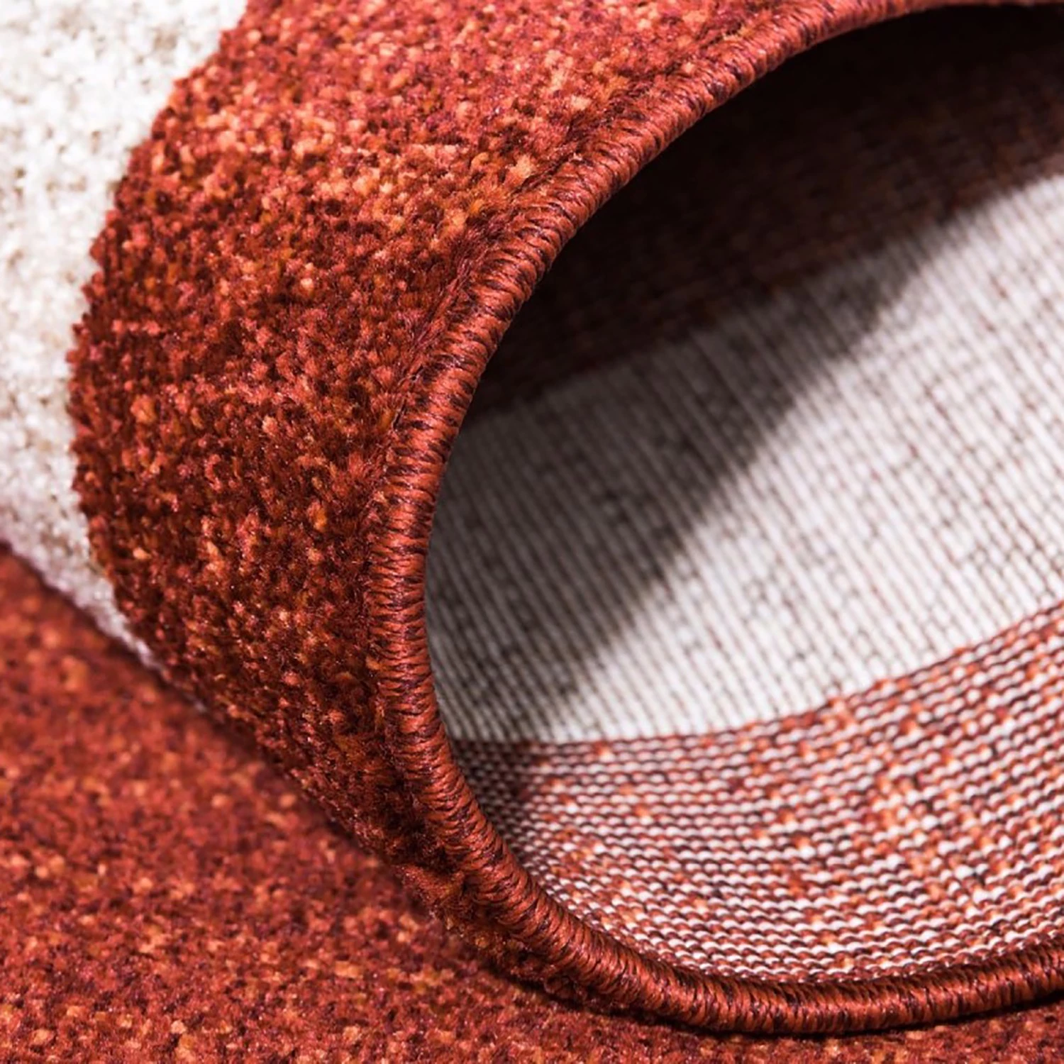 Top Square Tapis Good Times V - Polypropylène / Coton - Terre cuite - 150 x 245 cm 4 Top Square Tapis Good Times V - Polypropylène / Coton - Terre cuite - 150 x 245 cm – Image 2