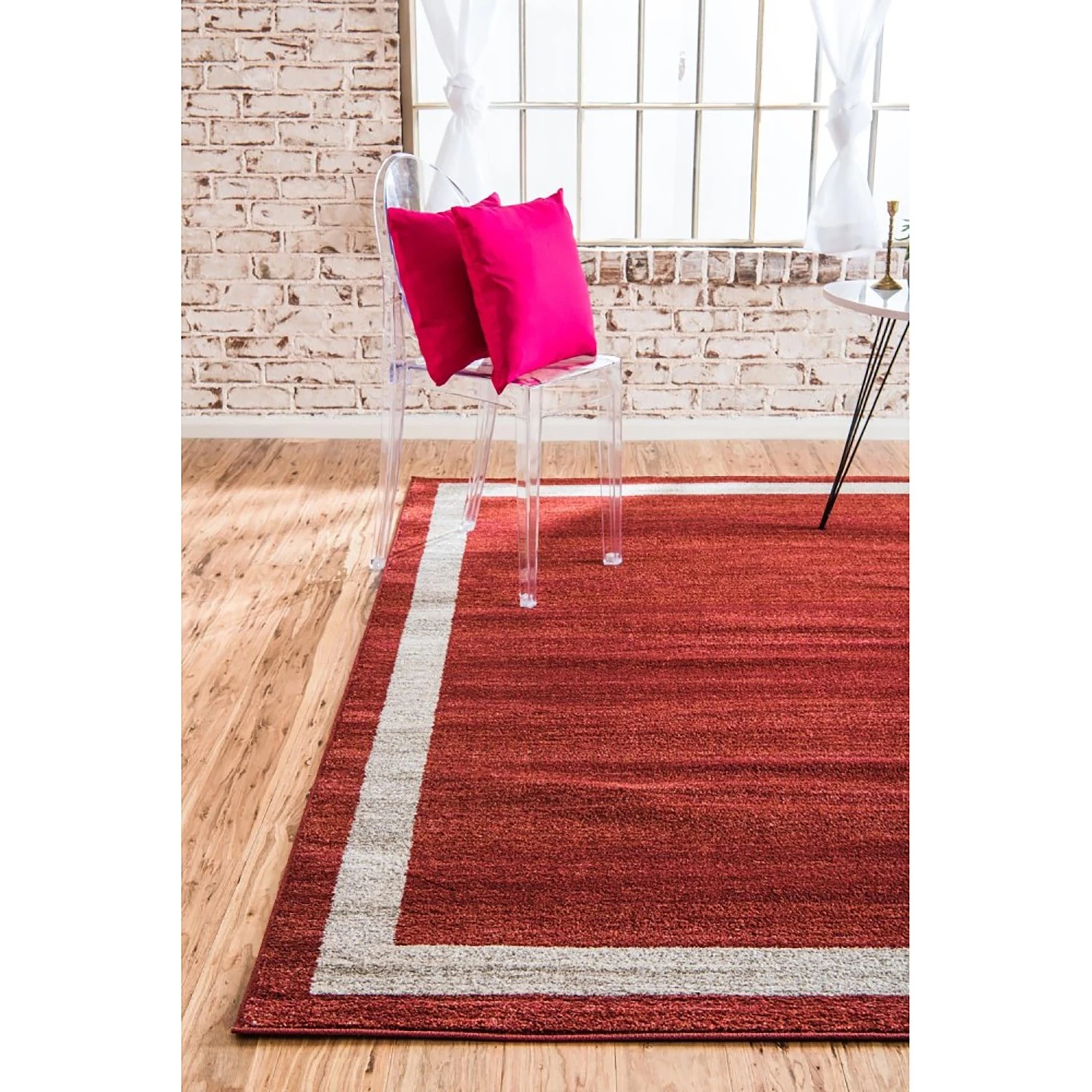 Top Square Tapis Good Times V - Polypropylène / Coton - Terre cuite - 150 x 245 cm 11 Top Square Tapis Good Times V - Polypropylène / Coton - Terre cuite - 150 x 245 cm – Image 9