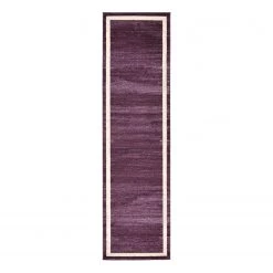 Top Square Tapis de couloir Good Times IV - Polypropylène / Coton - Mauve