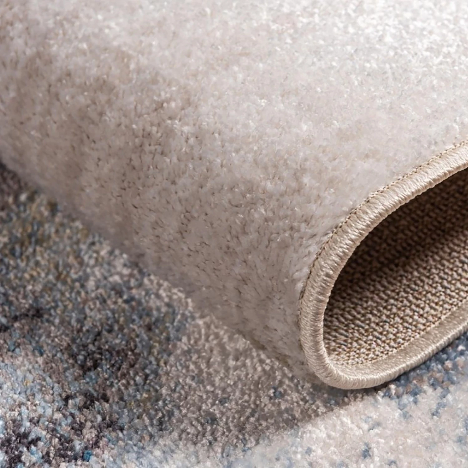 Top Square Tapis Uptown - Polyester/ Jute - Multicolore - 150 x 245 cm 4 Top Square Tapis Uptown - Polyester/ Jute - Multicolore - 150 x 245 cm – Image 2