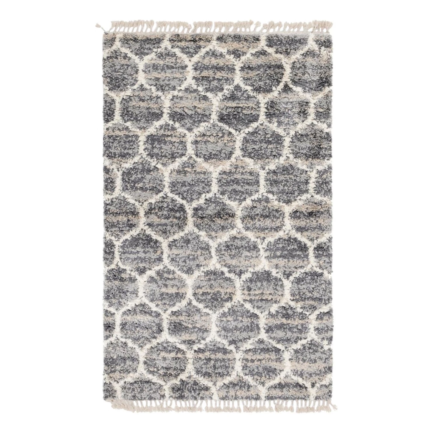 Top Square Tapis épais Top Shag I - Polypropylène / Envers : - Gris - 155 x 245 cm 3 Top Square Tapis épais Top Shag I - Polypropylène / Envers : - Gris - 155 x 245 cm