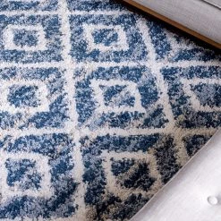 Top Square Tapis épais Top Shag II - Polypropylène / Envers : - Bleu - 150 x 245 cm 17 Top Square Tapis épais Top Shag II - Polypropylène / Envers : - Bleu - 150 x 245 cm -Tapis Soldes Boutique 1000284647 210819 14311003610 DETAILS P000000001000284647