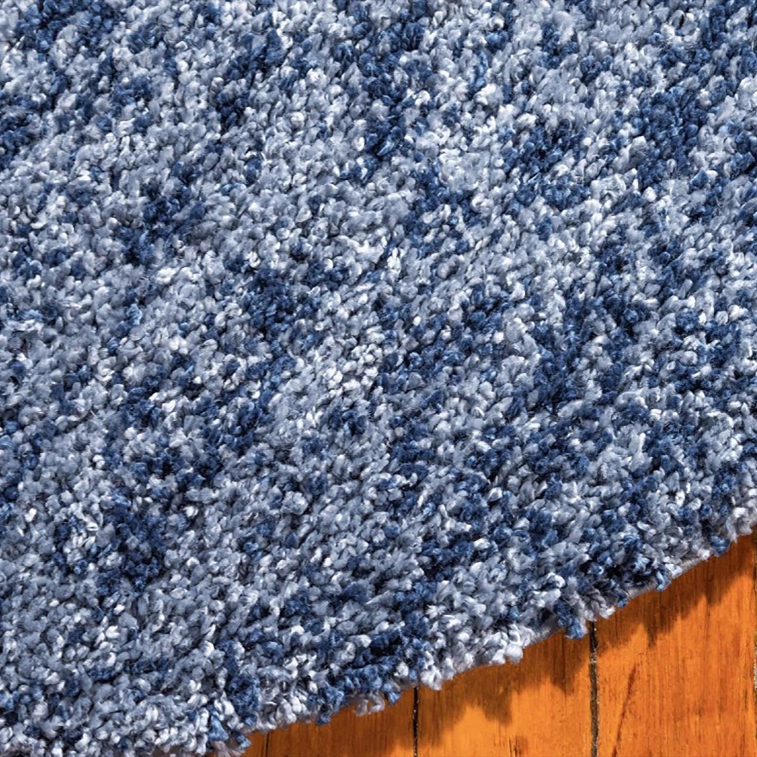 Top Square Tapis épais Top Shag VI - Polypropylène / Envers : - Bleu 4 Top Square Tapis épais Top Shag VI - Polypropylène / Envers : - Bleu – Image 2