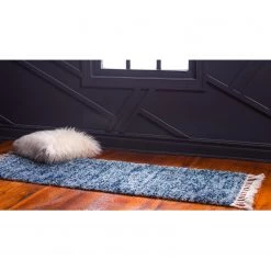 Top Square Tapis de couloir Top Shag III - Polypropylène / Envers : - Bleu -Tapis Soldes Boutique 1000284677 210819 14324303712 MOOD DETAILS P000000001000284677 mood