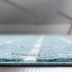 Top Square Tapis Titan Trellis III - Polypropylène / Envers : - Bleu -Tapis Soldes Boutique 1000284679 210819 14333703773 DETAILS P000000001000284679