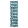 Top Square Tapis de couloir Titan Trellis I - Polypropylène / Envers : - Bleu -Tapis Soldes Boutique 1000284680 210819 14164902619 IMAGE P000000001000284680