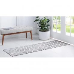 Top Square Tapis de couloir Titan Trellis II - Polypropylène / Envers : - Gris foncé 16 Top Square Tapis de couloir Titan Trellis II - Polypropylène / Envers : - Gris foncé -Tapis Soldes Boutique 1000284690 210819 14180102699 MOOD DETAILS P000000001000284690 mood