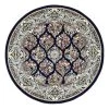 Top Square Tapis Almas Rond IV - Polypropylène / Coton - Bleu marine -Tapis Soldes Boutique 1000284700 210819 13473800613 IMAGE P000000001000284700
