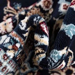 Top Square Tapis Almas IV - Polypropylène / Coton - Bleu marine - 90 x 150 cm -Tapis Soldes Boutique 1000284716 210819 13465000555 DETAILS P000000001000284716