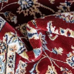 Top Square Tapis Almas II - Polypropylène / Coton - Rouge foncé - 150 x 245 cm 16 Top Square Tapis Almas II - Polypropylène / Coton - Rouge foncé - 150 x 245 cm -Tapis Soldes Boutique 1000284720 210819 13462400520 DETAILS P000000001000284720