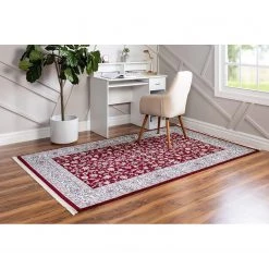 Top Square Tapis Almas II - Polypropylène / Coton - Rouge foncé - 150 x 245 cm 19 Top Square Tapis Almas II - Polypropylène / Coton - Rouge foncé - 150 x 245 cm -Tapis Soldes Boutique 1000284720 210819 13462600523 MOOD DETAILS P000000001000284720 mood