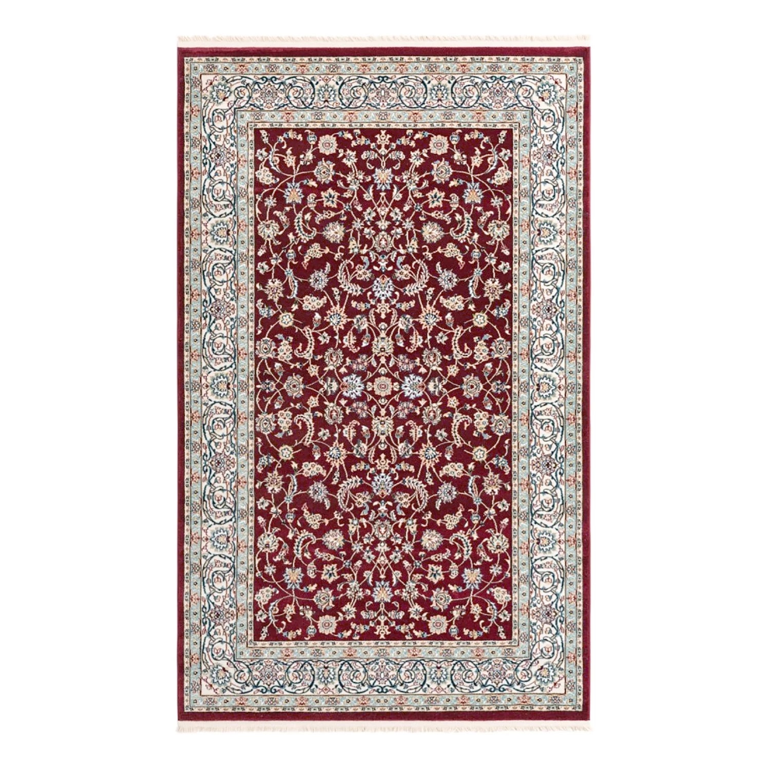 Top Square Tapis Almas II - Polypropylène / Coton - Rouge foncé - 150 x 245 cm 3 Top Square Tapis Almas II - Polypropylène / Coton - Rouge foncé - 150 x 245 cm