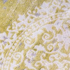 Top Square Tapis de couloir Claasy New - Polypropylène / Coton - Vert clair -Tapis Soldes Boutique 1000284728 210819 13450700426 DETAILS P000000001000284728