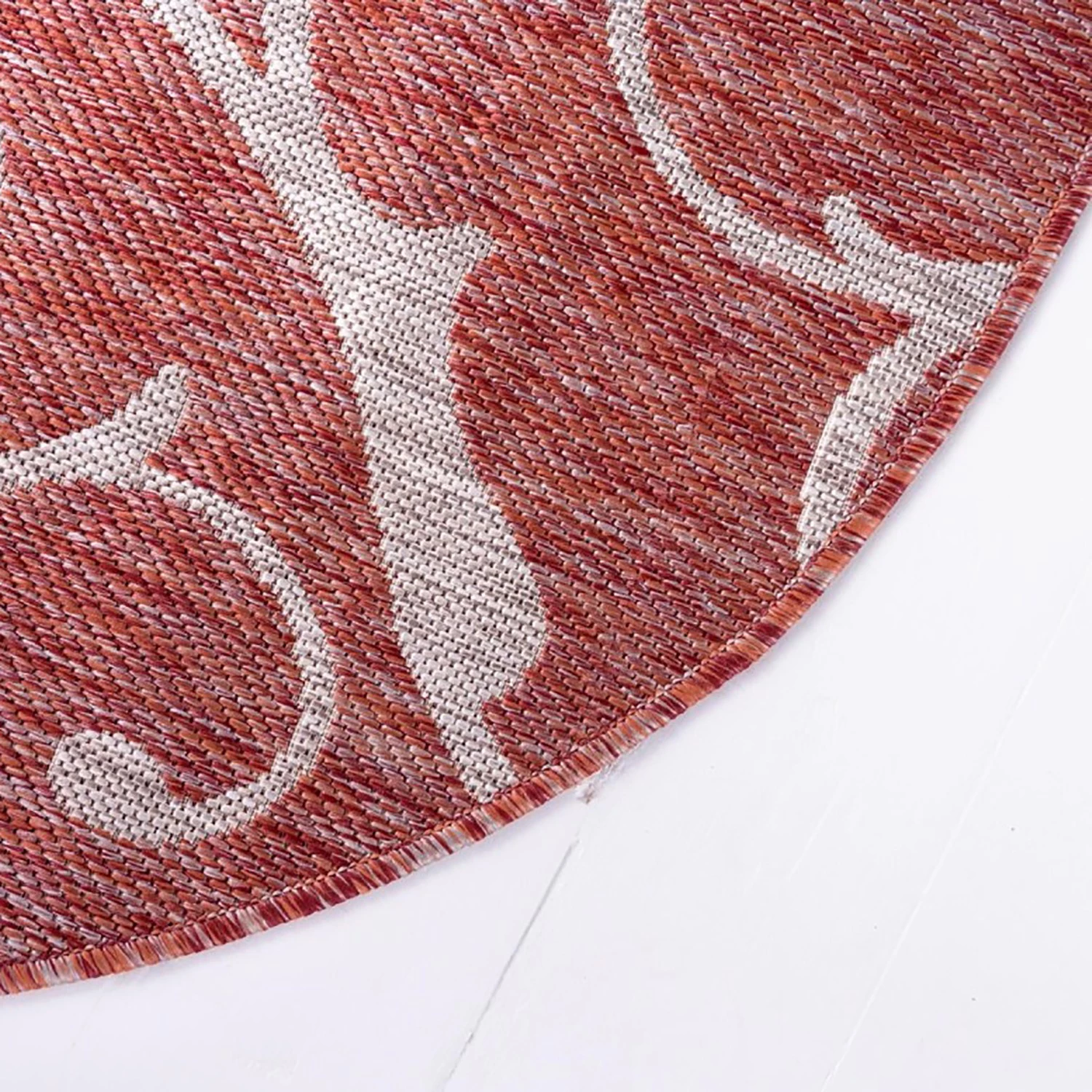 Top Square Tapis intérieur / extérieur Beauties II - polypropylène - Rouge 7 Top Square Tapis intérieur / extérieur Beauties II - polypropylène - Rouge – Image 5