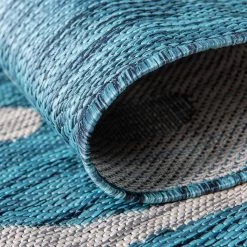 Top Square Tapis intérieur / extérieur Beauties I - polypropylène - Bleu pétrole - 150 x 245 cm 14 Top Square Tapis intérieur / extérieur Beauties I - polypropylène - Bleu pétrole - 150 x 245 cm -Tapis Soldes Boutique 1000284806 210819 14013901605 DETAILS P000000001000284806