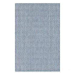 Top Square Tapis intérieur / ext. Cloud Crosses IV - Polypropylène - Bleu marine - 150 x 245 cm