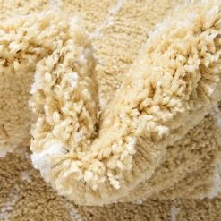 Top Square Tapis de couloir Temara Shag III - Polypropylène / Envers : - Jaune - 80 x 305 cm -Tapis Soldes Boutique 1000284896 210819 14453504727 DETAILS P000000001000284896