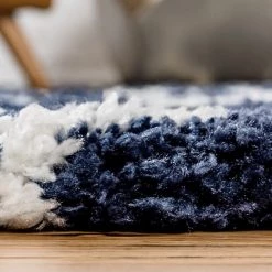 Top Square Tapis Temara Shag V - Polypropylène / Envers : - Bleu marine - 120 x 185 cm -Tapis Soldes Boutique 1000284917 210819 14385004197 DETAILS P000000001000284917